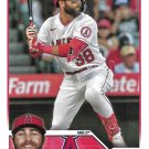 Michael Stefanic 2023 Topps Update Rookie #US124 Los Angeles Angels Baseball Card