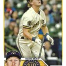Joey Wiemer 2023 Topps Update Rookie #US245 Milwaukee Brewers Baseball Card