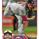 Trevor Williams 2023 Topps Rookie #US48 Washington Nationals Baseball Card