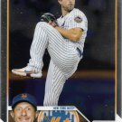 Max Scherzer 2023 Topps Chrome #148 New York Mets Baseball Card