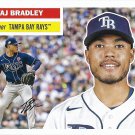 Taj Bradley 2023 Topps Archives Rookie #71 Tampa Bay Rays Baseball Card Taj Bradley 2023 Topps Archives Rookie #71 Tampa Bay Rays Baseball Card