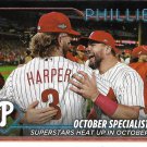 Bryce Harper, Kyle Schwarber 2024 Topps #275 Philadelphia Phillies Baseball Card Bryce Harper, Kyle Schwarber 2024 Topps #275 Philadelphia Phillies Baseball Card