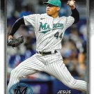 Jesus Luzardo 2024 Topps #123 Miami Marlins Baseball Card Jesus Luzardo 2024 Topps #123 Miami Marlins Baseball Card
