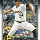 Johan Oviedo 2024 Topps #65 Pittsburgh Pirates Baseball Card