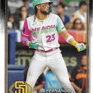 Fernando Tatis Jr. 2024 Topps #23 San Diego Padres Baseball Card Fernando Tatis Jr. 2024 Topps #23 San Diego Padres Baseball Card