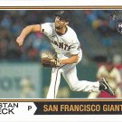 Tristan Beck 2023 Topps Heritage Rookie #683 San Francisco Giants Baseball Card