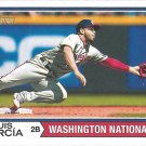 Luis Garcia 2023 Topps Heritage #577 Washington Nationals Baseball Card Luis Garcia 2023 Topps Heritage #577 Washington Nationals Baseball Card