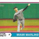 Braxton Garrett 2023 Topps Heritage #621 Miami Marlins Baseball Card