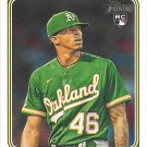 Luis Medina 2023 Topps Heritage Rookie #649 Oakland Athletics Baseball Card Luis Medina 2023 Topps Heritage Rookie #649 Oakland Athletics Baseball Card