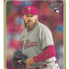 McKinley Moore 2023 Topps Heritage Rookie #524 Philadelphia Phillies Baseball Card