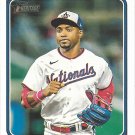 Victor Robles 2023 Topps Heritage #562 Washington Nationals Baseball Card Victor Robles 2023 Topps Heritage #562 Washington Nationals Baseball Card