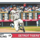 Matt Vierling 2023 Topps Heritage #530 Detroit Tigers Baseball Card