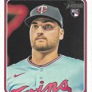 Matt Wallner 2023 Topps Heritage Rookie #156 Minnesota Twins Baseball Card