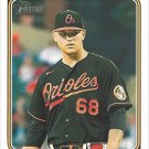 Tyler Wells 2023 Topps Heritage #570 Baltimore Orioles Baseball Card