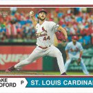 Jake Woodford 2023 Topps Heritage #602 St. Louis Cardinals Baseball Card