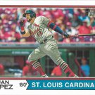 Juan Yepez 2023 Topps Heritage #660 St. Louis Cardinals Baseball Card