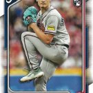 AJ Smith-Shawver 2024 Bowman Rookie #63 Atlanta Braves Baseball Card