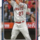 Mike Trout 2024 Bowman #19 Los Angeles Angels Baseball Card Mike Trout 2024 Bowman #19 Los Angeles Angels Baseball Card