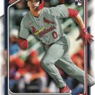 Masyn Winn 2024 Bowman Rookie #2 St. Louis Cardinals Baseball Card