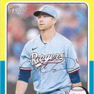 Jacob deGrom 2024 Topps Heritage #355 Texas Rangers Baseball Card Jacob deGrom 2024 Topps Heritage #355 Texas Rangers Baseball Card