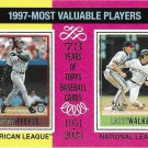 Ken Griffey Jr., Larry Walker 2024 Topps Heritage #200 Mariners, Rockies Baseball Card Ken Griffey Jr., Larry Walker 2024 Topps Heritage #200 Mariners, Rockies Baseball Card
