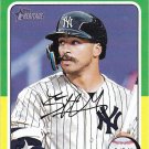 Trent Grisham 2024 Topps Heritage #252 New York Yankees Baseball Card