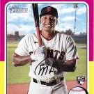 Marco Luciano 2024 Topps Heritage Rookie #491 San Francisco Giants Baseball Card
