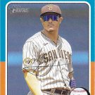 Manny Machado 2024 Topps Heritage #175 San Diego Padres Baseball Card