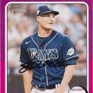 Shane McClanahan 2024 Topps Heritage #225 Tampa Bay Rays Baseball Card