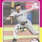 A.J. Puk 2024 Topps Heritage #271 Miami Marlins Baseball Card