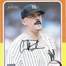 Carlos Rodon 2024 Topps Heritage #261 New York Yankees Baseball Card Carlos Rodon 2024 Topps Heritage #261 New York Yankees Baseball Card