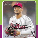 Johan Rojas 2024 Topps Heritage Rookie #171 Philadelphia Phillies Baseball Card