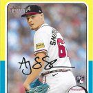 AJ Smith-Shawver 2024 Topps Heritage Rookie #114 Atlanta Braves Baseball Card