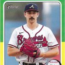 Spencer Strider 2024 Topps Heritage #443 Atlanta Braves Baseball Card