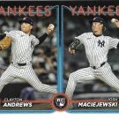 Clayton Andrews, Josh Maciejewski 2024 Topps Update Rookie #US163 Yankees Baseball Card