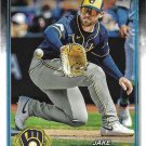 Jake Bauers 2024 Topps Update #US206 Milwaukee Brewers Baseball Card