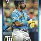 Junior Caminero 2024 Topps Update Rookie Debut #US223 Tampa Bay Rays Baseball Card
