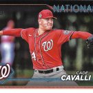 Cade Cavalli 2024 Topps Update #US126 Washington Nationals Baseball Card