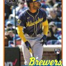 Jackson Chourio 2024 Topps Update 1989 Rookie #89US-44 Milwaukee Brewers Baseball Card