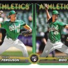 Tyler Ferguson, Osvaldo Bido 2024 Topps Update Rookie #US306 Oakland Athletics Baseball Card