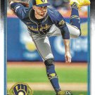 DL Hall 2024 Topps Update #US112 Milwaukee Brewers Baseball Card
