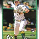 Brett Harris 2024 Topps Update Rookie #US199 Oakland Athletics Baseball Card