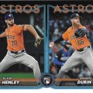 Blair Henley, Shawn Dubin 2024 Topps Update Rookie #US252 Houston Astros Baseball Card