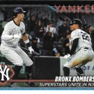 Aaron Judge, Juan Soto 2024 Topps Update #US181 New York Yankees Baseball Card