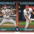 Kyle Leahy, Chris Roycroft 2024 Topps Update Rookie #US189 St. Louis Cardinals Baseball Card
