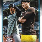 Jung Hoo Lee, Ha-Seong Lee 2024 Topps Update #US12 Giants, Padres Baseball Card