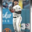 Marco Luciano 2024 Topps Update Rookie Debut #US217 San Francisco Giants Baseball Card