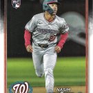 Nasim Nunez 2024 Topps Update Rookie #US267 Washington Nationals Baseball Card