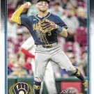 Joey Ortiz 2024 Topps Update #US257 Milwaukee Brewers Baseball Card