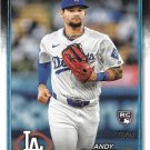 Andy Pages 2024 Topps Update Rookie Debut #US108 Los Angeles Dodgers Baseball Card